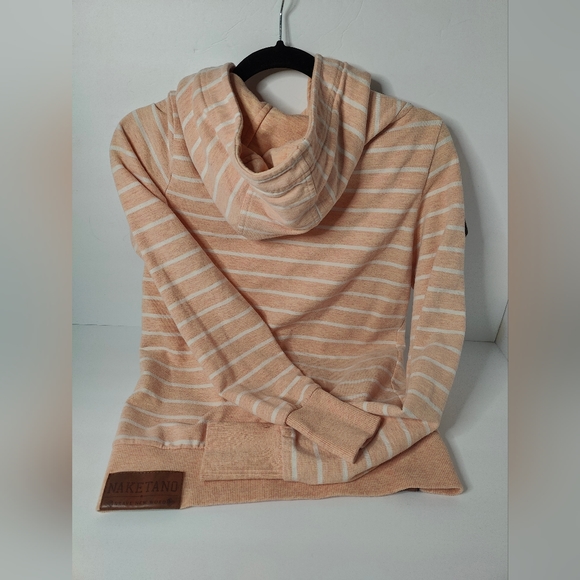 Naketano Small Peach striped sweatshirt - Picture 2 of 8
